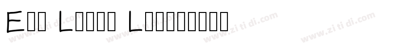 Eye Level Light字体转换